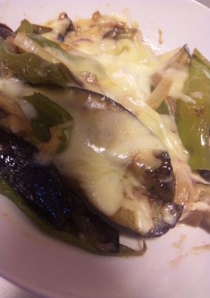 うま♪茄子チーズ焼き♪☆焼き肉のタレで☆-レシピのメイン写真