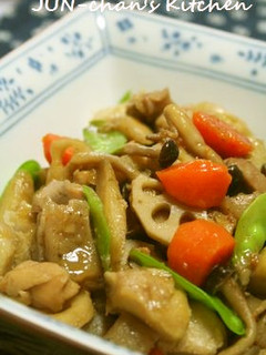 ほっこり煮物*うちの筑前煮-レシピのメイン写真