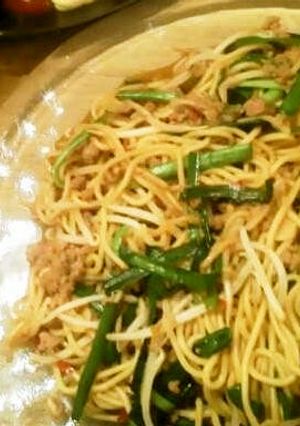 名古屋名物！台湾ラーメン風焼きそば-レシピのメイン写真