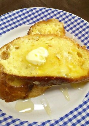 豆乳フレンチトースト～ハニージンジャー～-レシピのメイン写真