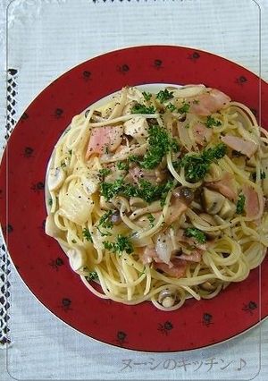 ☆きのことベーコンのさっぱりパスタ☆-レシピのメイン写真