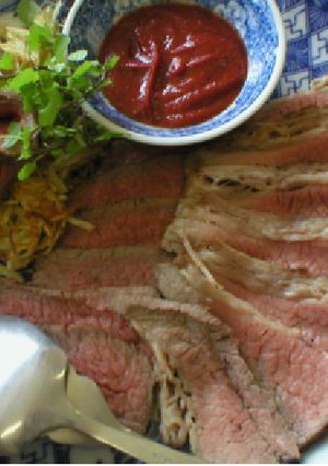 オーブンで焼かないローストビーフ-レシピのメイン写真