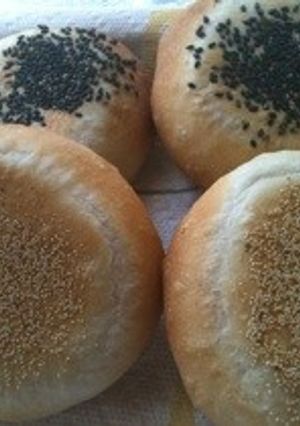 白神こだま酵母平焼フランスあんぱん3種-レシピのメイン写真