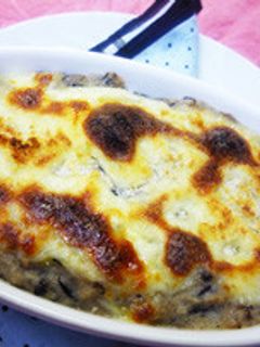 里芋とひじき煮のクリーミーグラタン-レシピのメイン写真