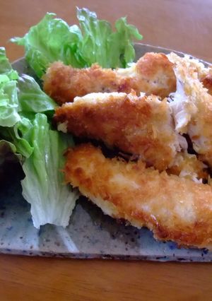 マヨネーズが隠し味！ささみのパン粉焼き☆-レシピのメイン写真