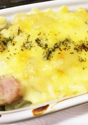 豆乳と米粉でヘルシー♪混ぜるだけグラタン-レシピのメイン写真