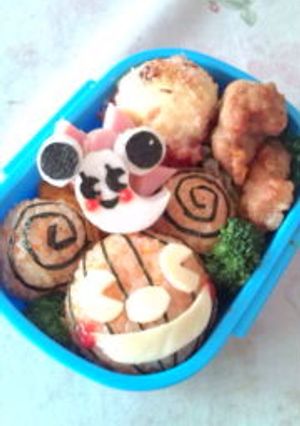 ☆キャラ弁♦♫⁺♦ハロウィンミッキー☆-レシピのメイン写真