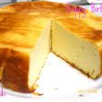 水切りヨーグルトと米粉のチーズケーキ