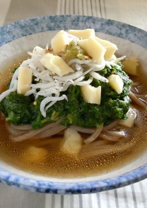 スマートチーズとお蕎麦♪食物繊維も豊富-レシピのメイン写真