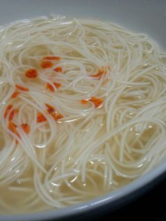 夜食&ダイエットに!ラーメン風そうめん♪-レシピのメイン写真