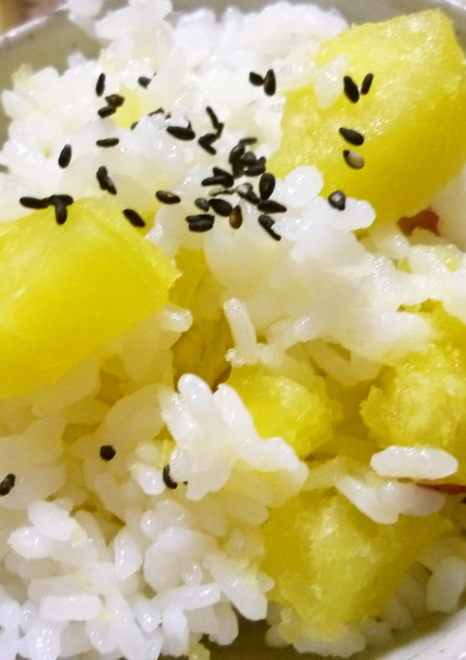 ✿わが家のほっくりさつま芋ご飯✿-レシピのメイン写真
