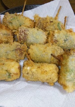 竹輪チーズ☆シソ巻きフライ-レシピのメイン写真
