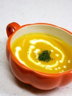 かぼちゃとにんじんのポタージュ-レシピのメイン写真