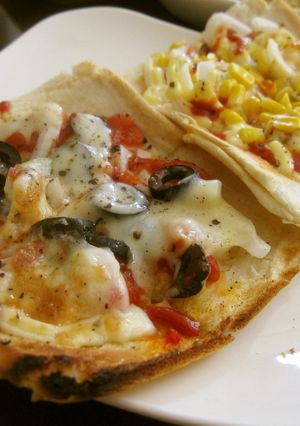 食パンde簡単PIZZA！！-レシピのメイン写真
