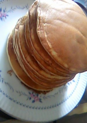 ホットケーキミックスで簡単パンケーキ!-レシピのメイン写真