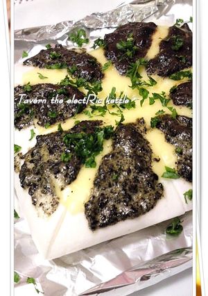 はんぺんと黒ごまのトースター焼き-レシピのメイン写真