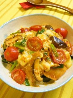 旨みたっぷり♪チーズとキムチのトマト卵丼-レシピのメイン写真
