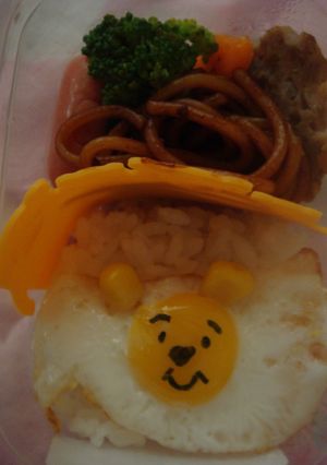 うずらで目玉焼きキャラおかず-レシピのメイン写真