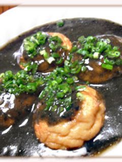 真っ黒くろ~!な魚河岸揚げ♪-レシピのメイン写真