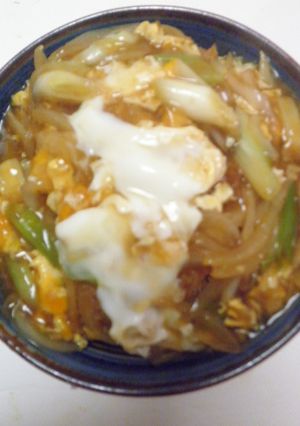 あんかけ豚かつ丼!-レシピのメイン写真