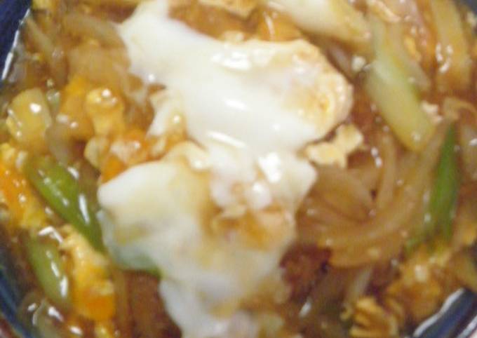 あんかけ豚かつ丼！ by はなおじさん 【クックパッド】 簡単