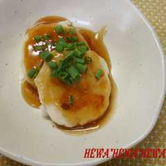 รูปของ じゃがいもゴロゴロはんぺん♡あんかけで