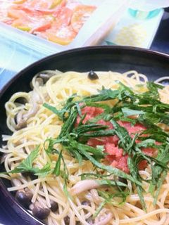 明太子の和風パスタ-レシピのメイン写真