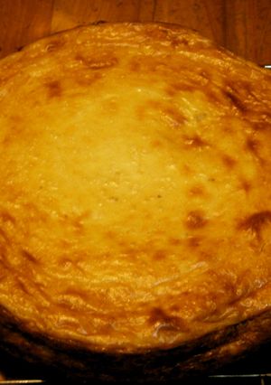 水切りヨーグルトとバナナのチーズケーキ風-レシピのメイン写真