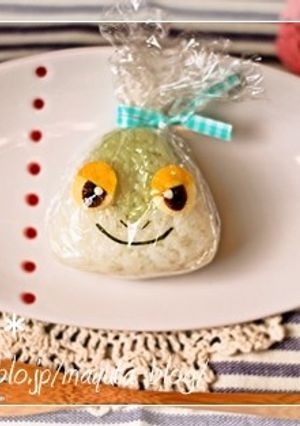 簡単??可愛い!三角ツタージャ♪-レシピのメイン写真