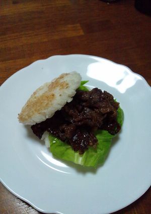 覇王流・ライスバーガー焼肉味-レシピのメイン写真