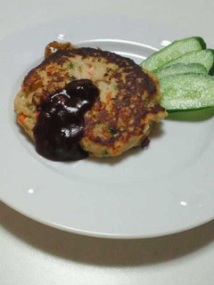 野菜いっぱい豆腐ハンバーグ-レシピのメイン写真