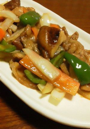 揚げない！薄切り肉で超簡単美味しい酢豚☆-レシピのメイン写真