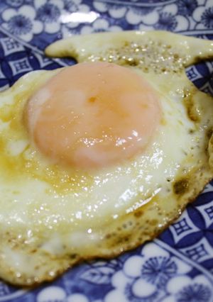 朝に!美味!簡単!目玉焼きの甘酢あん-レシピのメイン写真