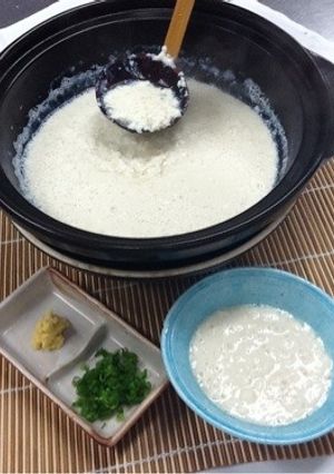 木枯らしの夜に…出来たて豆腐(^^)-レシピのメイン写真