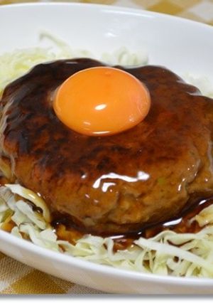 鯖缶で照り焼き風ハンバーグ☆-レシピのメイン写真