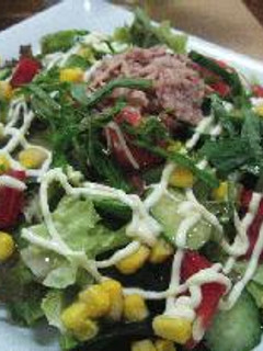 サラダうどん-レシピのメイン写真