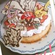 キャラデコ誕生日ケーキ*ポケモン