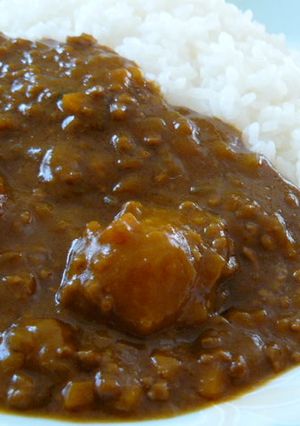 コク旨♡かぼちゃと挽肉のカレー♫-レシピのメイン写真