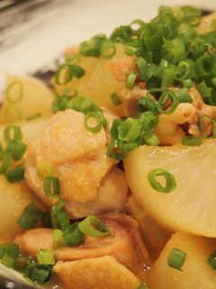 大根と鶏肉のオイスターソース煮-レシピのメイン写真