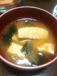 揚げだしっぽい豆腐の味噌汁〜-レシピのメイン写真