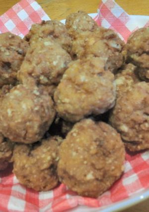 ＊豚ミンチで作る揚げ肉団子＊-レシピのメイン写真