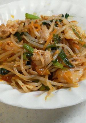 ご飯がススム豚キムチ-レシピのメイン写真