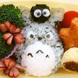 わかめご飯の素でできるトトロ☆キャラ弁