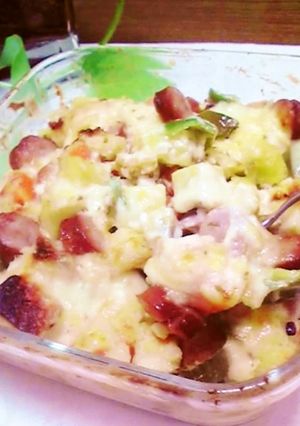 簡単❀コロコロ野菜のチーズ焼き-レシピのメイン写真