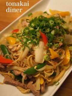 パスタ麺で上海風やきそば-レシピのメイン写真