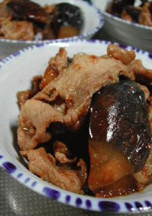 「かえし」を使って・豚肉と茄子の生姜炒め-レシピのメイン写真
