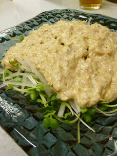 食べるラー油でコク旨!豆腐ディップサラダ-レシピのメイン写真