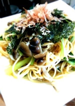 ノンオイル♬きのこの和風パスタ-レシピのメイン写真