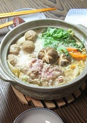 『ごま鍋奉行』で野菜たっぷりお鍋-レシピのメイン写真