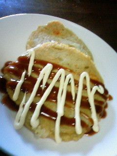 さつまいもとチーズのお好み焼き-レシピのメイン写真